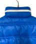 中古・古着 MONCLER (モンクレール) ダウンジャケット ブルー サイズ:116：7000円