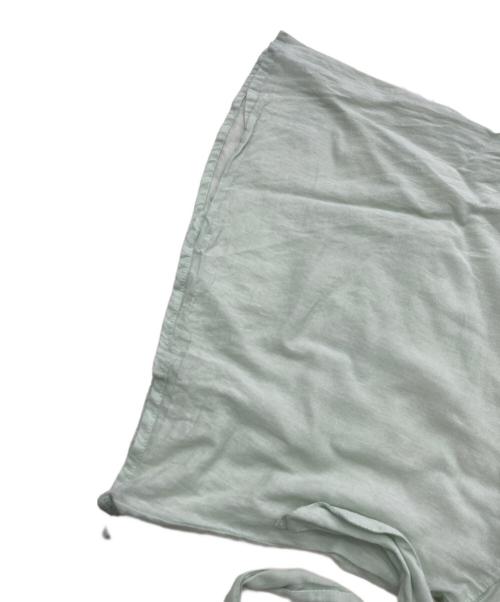 ne quittez pas（ヌキテパ）ne quittez pas (ヌキテパ) コットンボイルティアードワンピース グリーン サイズ:Mの古着・服飾アイテム