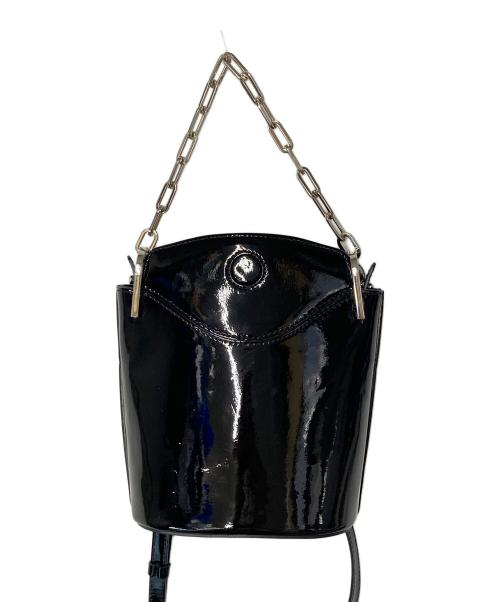 GIANNI CHIARINI（ジャンニ キアリーニ）GIANNI CHIARINI (ジャンニ キアリーニ) 2WAYショルダーバッグ ブラックの古着・服飾アイテム