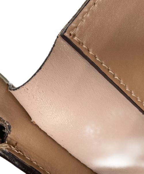 GIANNI CHIARINI（ジャンニ キアリーニ）GIANNI CHIARINI (ジャンニ キアリーニ) レザーハンドバッグ ブラウンの古着・服飾アイテム