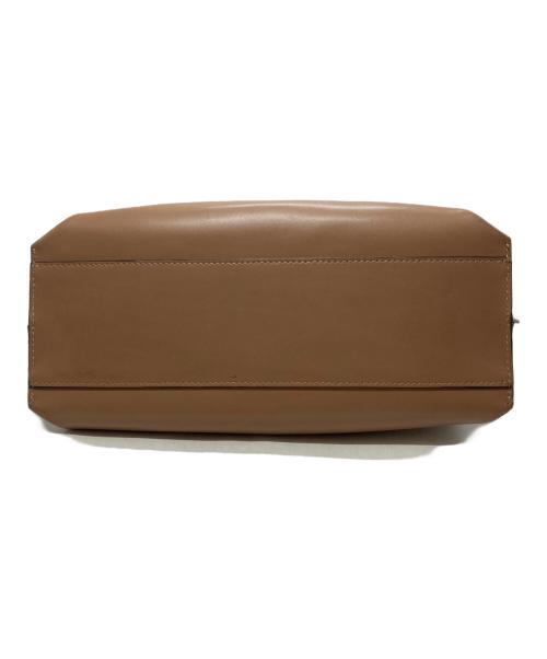 GIANNI CHIARINI（ジャンニ キアリーニ）GIANNI CHIARINI (ジャンニ キアリーニ) レザーハンドバッグ ブラウンの古着・服飾アイテム