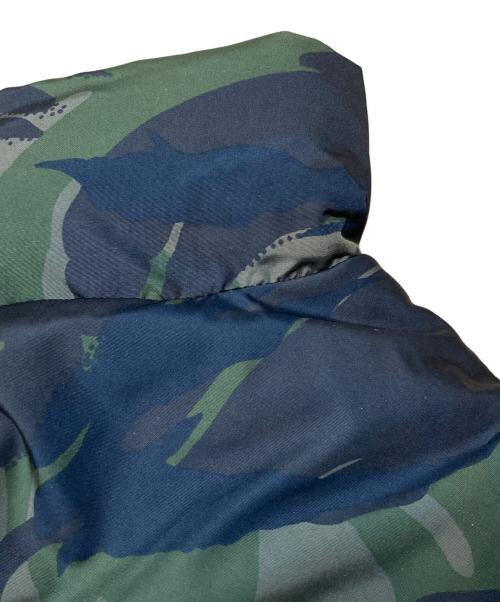 POLO RALPH LAUREN（ポロ・ラルフローレン）POLO RALPH LAUREN (ポロ・ラルフローレン) カモ柄ダウンベスト オリーブ サイズ:Sの古着・服飾アイテム
