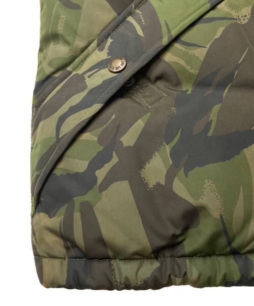 POLO RALPH LAUREN（ポロ・ラルフローレン）POLO RALPH LAUREN (ポロ・ラルフローレン) カモ柄ダウンベスト オリーブ サイズ:Sの古着・服飾アイテム