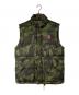 POLO RALPH LAUREN（ポロ・ラルフローレン）の古着「カモ柄ダウンベスト」｜オリーブ