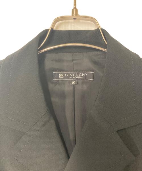 GIVENCHY（ジバンシィ）GIVENCHY (ジバンシィ) テーラードジャケット ブラック サイズ:10の古着・服飾アイテム