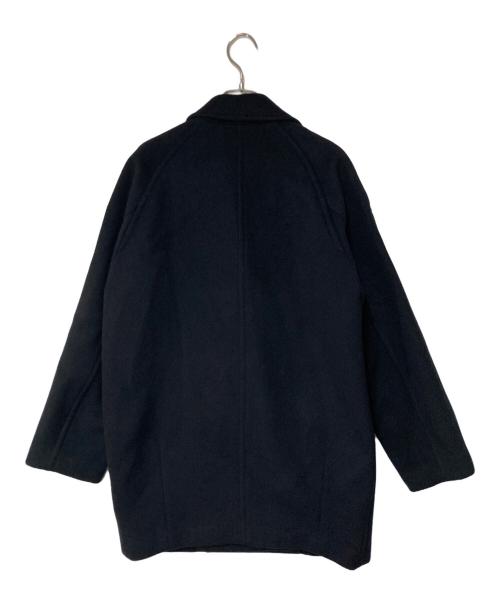 JOURNAL STANDARD（ジャーナルスタンダード）JOURNAL STANDARD (ジャーナルスタンダード) スーパー140ビーバーテーラーコート ブラック サイズ:38の古着・服飾アイテム