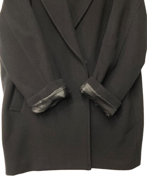 JOURNAL STANDARD（ジャーナルスタンダード）JOURNAL STANDARD (ジャーナルスタンダード) スーパー140ビーバーテーラーコート ブラック サイズ:38の古着・服飾アイテム