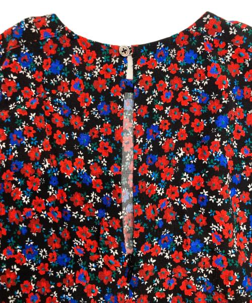 BEAUTY&YOUTH（ビューティーアンドユース）BEAUTY&YOUTH (ビューティーアンドユース) レーヨンフラワープリント ワンピース ブラック×レッド サイズ:Mの古着・服飾アイテム