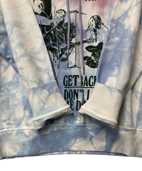 STELLA McCARTNEY（ステラマッカートニー）STELLA McCARTNEY (ステラマッカートニー) THE BEATLES (ビートルズ) タイダイ プリント スウェットプルパーカー ピンク×ブルー サイズ:Sの古着・服飾アイテム