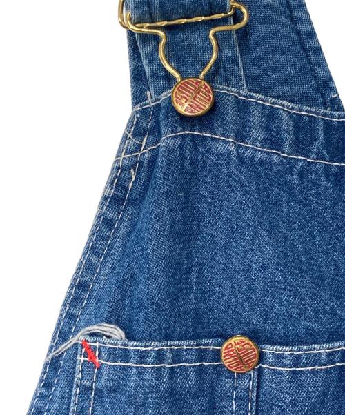 round house（ラウンドハウス）round house (ラウンドハウス) デニムオーバーオール USA製 インディゴ サイズ:32×30の古着・服飾アイテム