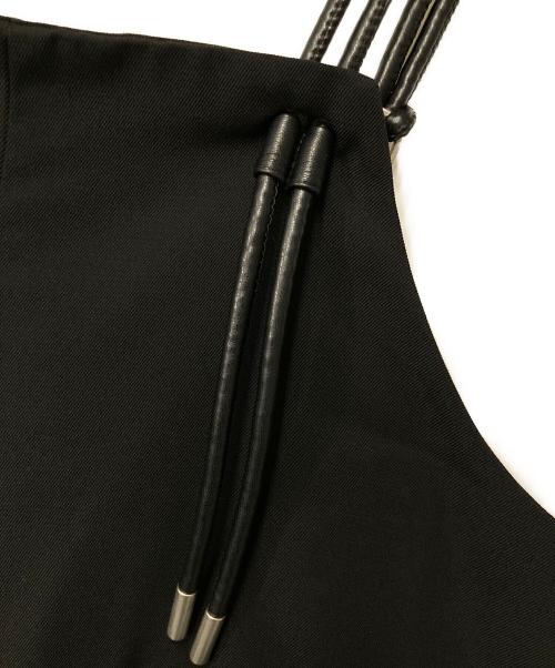 Ameri（アメリ）AMERI (アメリ) サロペット/オーバーオール ブラック サイズ:Mの古着・服飾アイテム