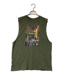 Ameri（アメリ）の古着「MEDI MALTA SCENERY TANK メディマルタシーナリータンク 」｜カーキ
