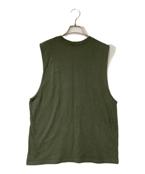 Ameri（アメリ）AMERI (アメリ) MEDI MALTA SCENERY TANK メディマルタシーナリータンク  カーキ サイズ:Fの古着・服飾アイテム