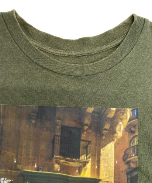 Ameri（アメリ）AMERI (アメリ) MEDI MALTA SCENERY TANK メディマルタシーナリータンク  カーキ サイズ:Fの古着・服飾アイテム