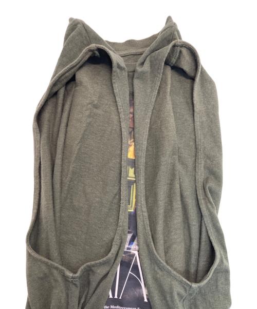 Ameri（アメリ）AMERI (アメリ) MEDI MALTA SCENERY TANK メディマルタシーナリータンク  カーキ サイズ:Fの古着・服飾アイテム