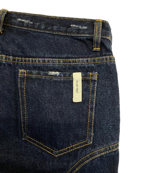 Knuth Marf（クヌースマーフ）Knuth Marf (クヌースマーフ) bell bottom denim pants ベルボトムデニムパンツ インディゴ サイズ:Sの古着・服飾アイテム