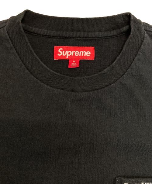 SUPREME（シュプリーム）SUPREME (シュプリーム) S/S Pocket Tee ショートスリーブポケットTシャツ ブラック サイズ:Mの古着・服飾アイテム