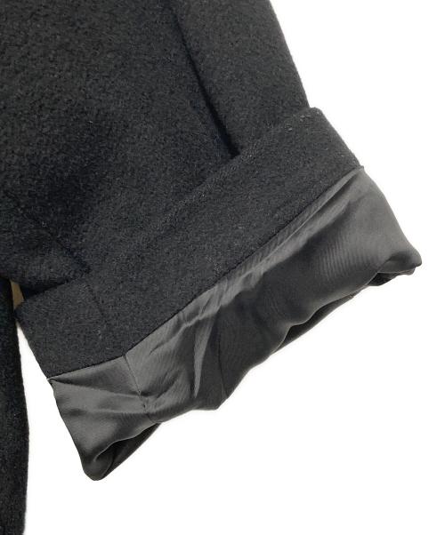 Kinloch Anderson（キンロックアンダーソン）Kinloch Anderson (キンロックアンダーソン) カシミヤステンカラーコート ブラック サイズ:Lの古着・服飾アイテム