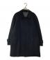 Kinloch Anderson（キンロックアンダーソン）の古着「カシミヤステンカラーコート」｜ブラック