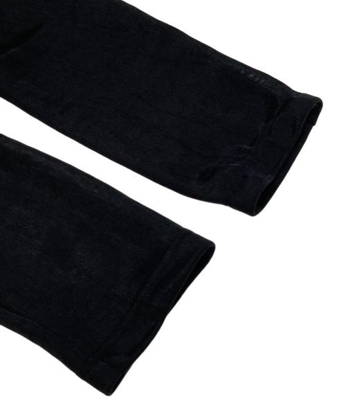 JUNYA WATANABE COMME des GARCONS（(ジュンヤワタナベ コムデギャルソン）JUNYA WATANABE COMME des GARCONS ((ジュンヤワタナベ コムデギャルソン) アシンメトリー シアーカーディガン ブラック サイズ:Mの古着・服飾アイテム