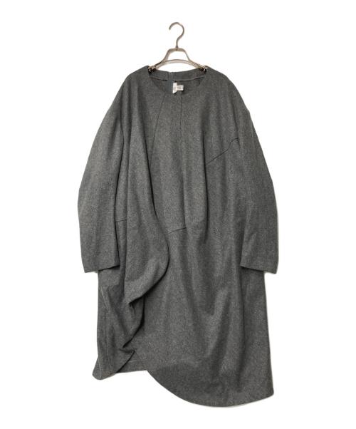 COMME des GARCONS COMME des GARCONS（コムデギャルソン コムデギャルソン）COMME des GARCONS COMME des GARCONS (コムデギャルソン コムデギャルソン) アシンメトリーワンピース グレー サイズ:Mの古着・服飾アイテム