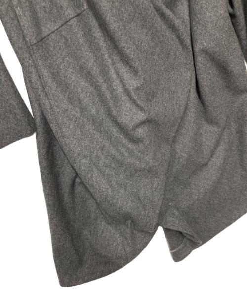 COMME des GARCONS COMME des GARCONS（コムデギャルソン コムデギャルソン）COMME des GARCONS COMME des GARCONS (コムデギャルソン コムデギャルソン) アシンメトリーワンピース グレー サイズ:Mの古着・服飾アイテム