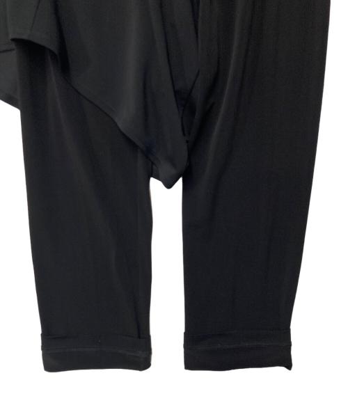 JUNYA WATANABE COMME des GARCONS（ジュンヤワタナベ コムデギャルソン）JUNYA WATANABE COMME des GARCONS ((ジュンヤワタナベ コムデギャルソン) レイヤードパンツ ブラック サイズ:Mの古着・服飾アイテム