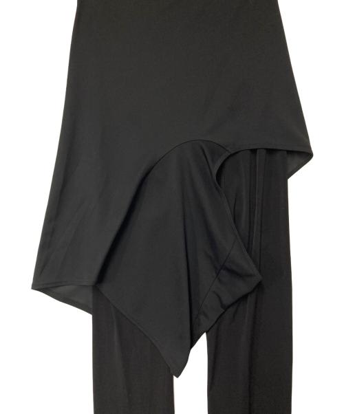 JUNYA WATANABE COMME des GARCONS（ジュンヤワタナベ コムデギャルソン）JUNYA WATANABE COMME des GARCONS ((ジュンヤワタナベ コムデギャルソン) レイヤードパンツ ブラック サイズ:Mの古着・服飾アイテム