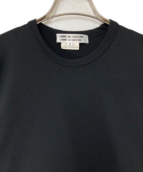 COMME des GARCONS COMME des GARCONS（コムデギャルソン コムデギャルソン）COMME des GARCONS COMME des GARCONS (コムデギャルソン コムデギャルソン) フリルカットソー ブラック サイズ:Sの古着・服飾アイテム