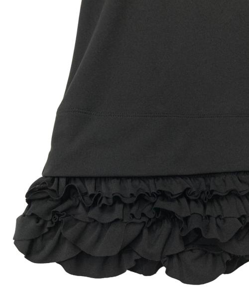 COMME des GARCONS COMME des GARCONS（コムデギャルソン コムデギャルソン）COMME des GARCONS COMME des GARCONS (コムデギャルソン コムデギャルソン) フリルカットソー ブラック サイズ:Sの古着・服飾アイテム