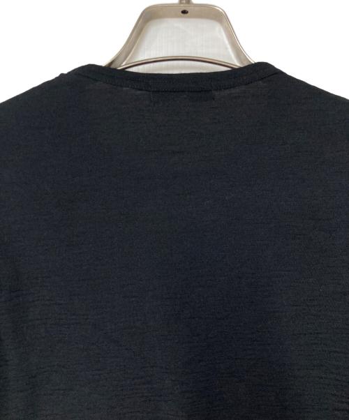 tricot COMME des GARCONS（トリココムデギャルソン）tricot COMME des GARCONS (トリココムデギャルソン) スパンコール切替ニット ブラック サイズ:表記無しの古着・服飾アイテム