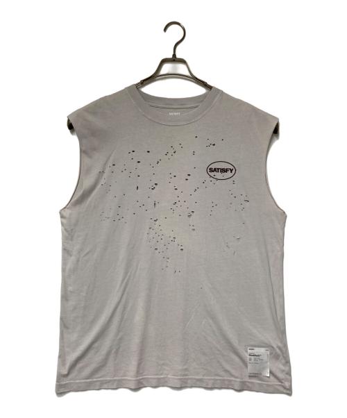 Satisfy（サティスファイ）Satisfy (サティスファイ) MothTech Muscle Tee モステックマッスルティー ベージュ サイズ:4の古着・服飾アイテム