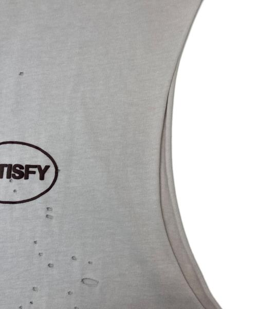 Satisfy（サティスファイ）Satisfy (サティスファイ) MothTech Muscle Tee モステックマッスルティー ベージュ サイズ:4の古着・服飾アイテム