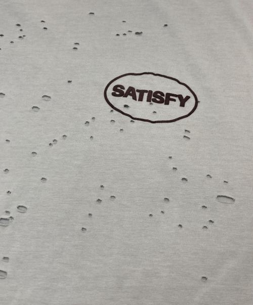 Satisfy（サティスファイ）Satisfy (サティスファイ) MothTech Muscle Tee モステックマッスルティー ベージュ サイズ:4の古着・服飾アイテム