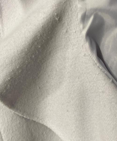 BARNEYS NEWYORK（バーニーズ・ニューヨーク）BARNEYS NEWYORK (バーニーズ・ニューヨーク) ノーカラーコート パープル サイズ:Fの古着・服飾アイテム