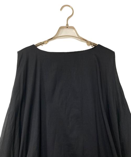 mizuiro-ind（ミズイロインド）mizuiro-ind (ミズイロインド) ノースリーブワンピース ブラック サイズ:-の古着・服飾アイテム