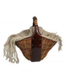 ebagos（エバゴス）の古着「12SS 一本手オイルショルダーバッグ」｜ベージュ×ブラウン