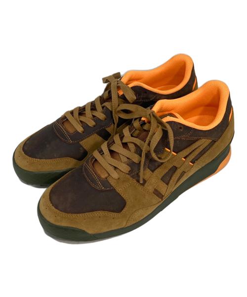 Onitsuka Tiger（オニツカタイガー）Onitsuka Tiger (オニツカタイガー) TIGER HORIZONIA タイガーホリゾニア ブラウン×オレンジ サイズ:28の古着・服飾アイテム