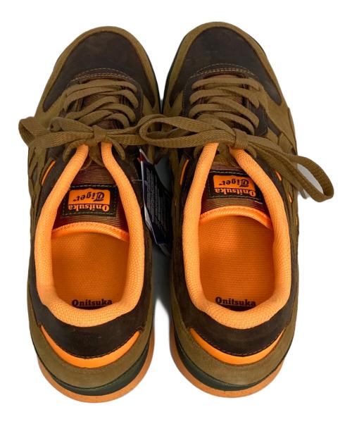 Onitsuka Tiger（オニツカタイガー）Onitsuka Tiger (オニツカタイガー) TIGER HORIZONIA タイガーホリゾニア ブラウン×オレンジ サイズ:28の古着・服飾アイテム