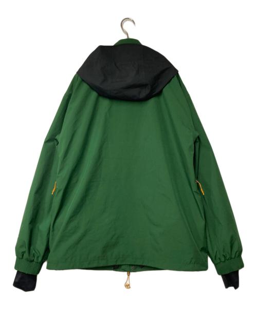VOLCOM（ボルコム）VOLCOM (ボルコム) ARTHUR LONGO GORE-TEX JACKET グリーン×ブラック サイズ:US/EU-L/CAN-G/AUS-Lの古着・服飾アイテム