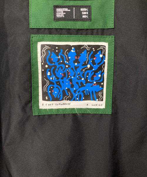 VOLCOM（ボルコム）VOLCOM (ボルコム) ARTHUR LONGO GORE-TEX JACKET グリーン×ブラック サイズ:US/EU-L/CAN-G/AUS-Lの古着・服飾アイテム