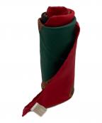 GUCCIグッチ）の古着「シルクスカーフ」｜レッド×グリーン×ブラック