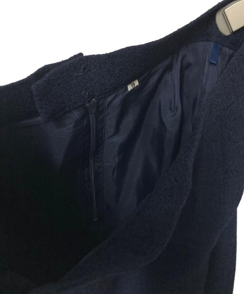 M'S GRACY（エムズグレイシー）M'S GRACY (エムズグレイシー) スカートセットアップ ネイビー サイズ:9の古着・服飾アイテム