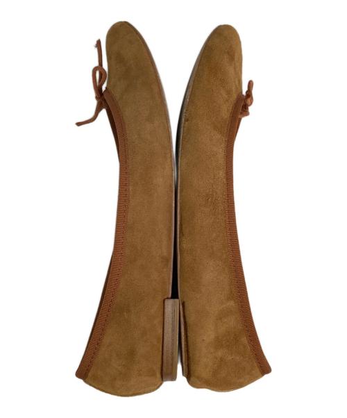 repetto（レペット）repetto (レペット) バレエフラットシューズ ブラウン サイズ:371/2の古着・服飾アイテム