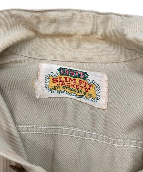LEVI'S（リーバイス）LEVI'S (リーバイス) 70's SLIM FIT JACKETS ベージュ サイズ:不明　実寸参照の古着・服飾アイテム