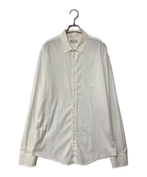 Martin Margiela 10（マルタン・マルジェラ 10）Martin Margiela 10 (マルタン・マルジェラ 10) ロングスリーブシャツ ホワイト サイズ:50の古着・服飾アイテム