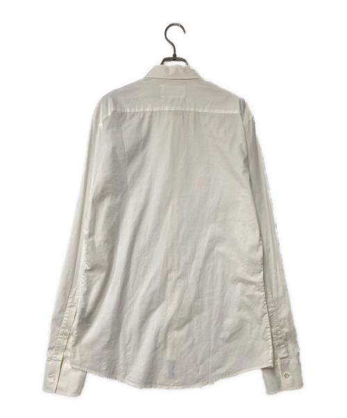 Martin Margiela 10（マルタン・マルジェラ 10）Martin Margiela 10 (マルタン・マルジェラ 10) ロングスリーブシャツ ホワイト サイズ:50の古着・服飾アイテム