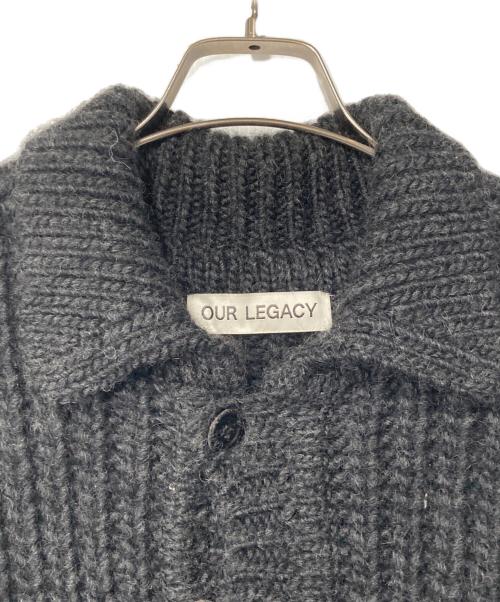 OUR LEGACY（アワーレガシー）OUR LEGACY (アワーレガシー) Big Pique Chunky Knitwear ダークグレー サイズ:50の古着・服飾アイテム
