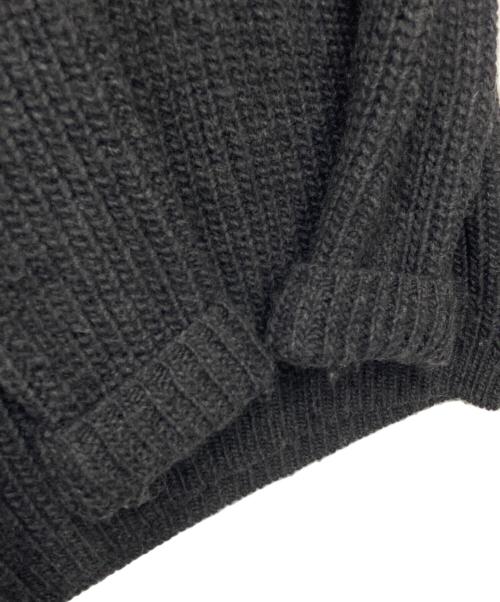 OUR LEGACY（アワーレガシー）OUR LEGACY (アワーレガシー) Big Pique Chunky Knitwear ダークグレー サイズ:50の古着・服飾アイテム