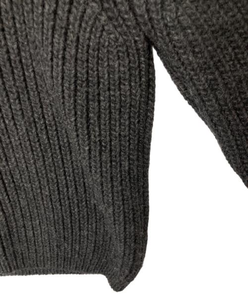 OUR LEGACY（アワーレガシー）OUR LEGACY (アワーレガシー) Big Pique Chunky Knitwear ダークグレー サイズ:50の古着・服飾アイテム